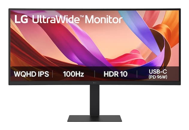 LG Ultrawide UW-QHD 34U650A-B 34" USB-C monitor