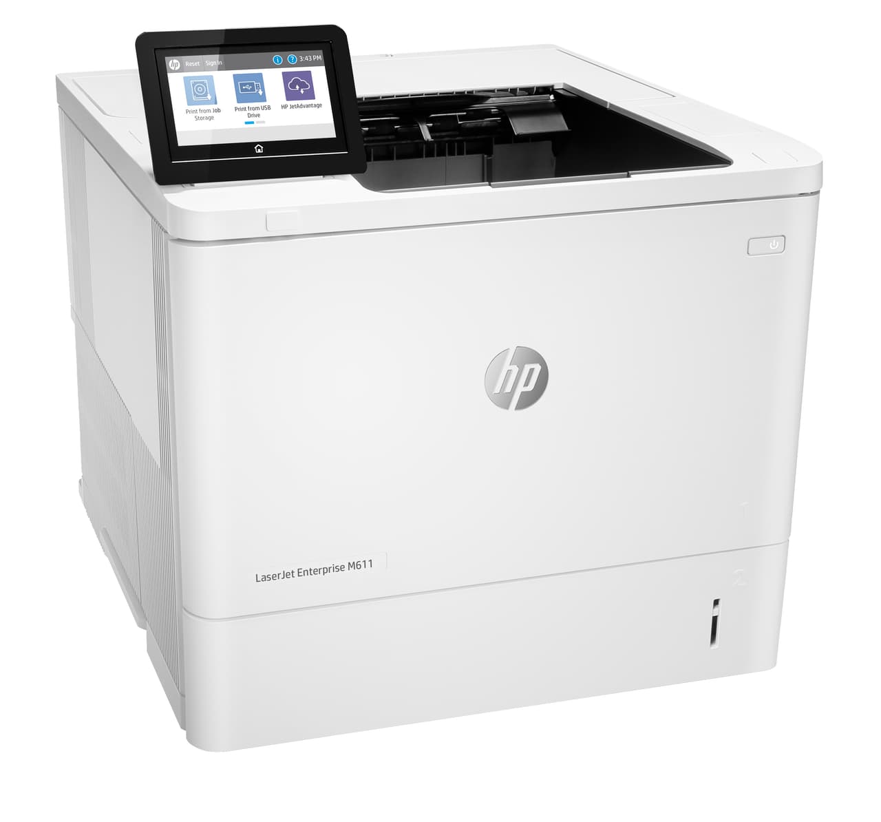 HP LaserJet Enterprise M611dn Desktop Laser Printer — photo 2