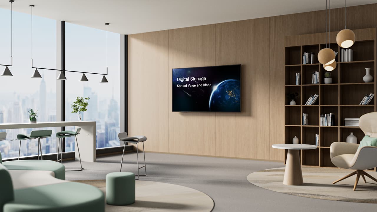 Yealink MeetingDisplay MD55 55" display — photo 4