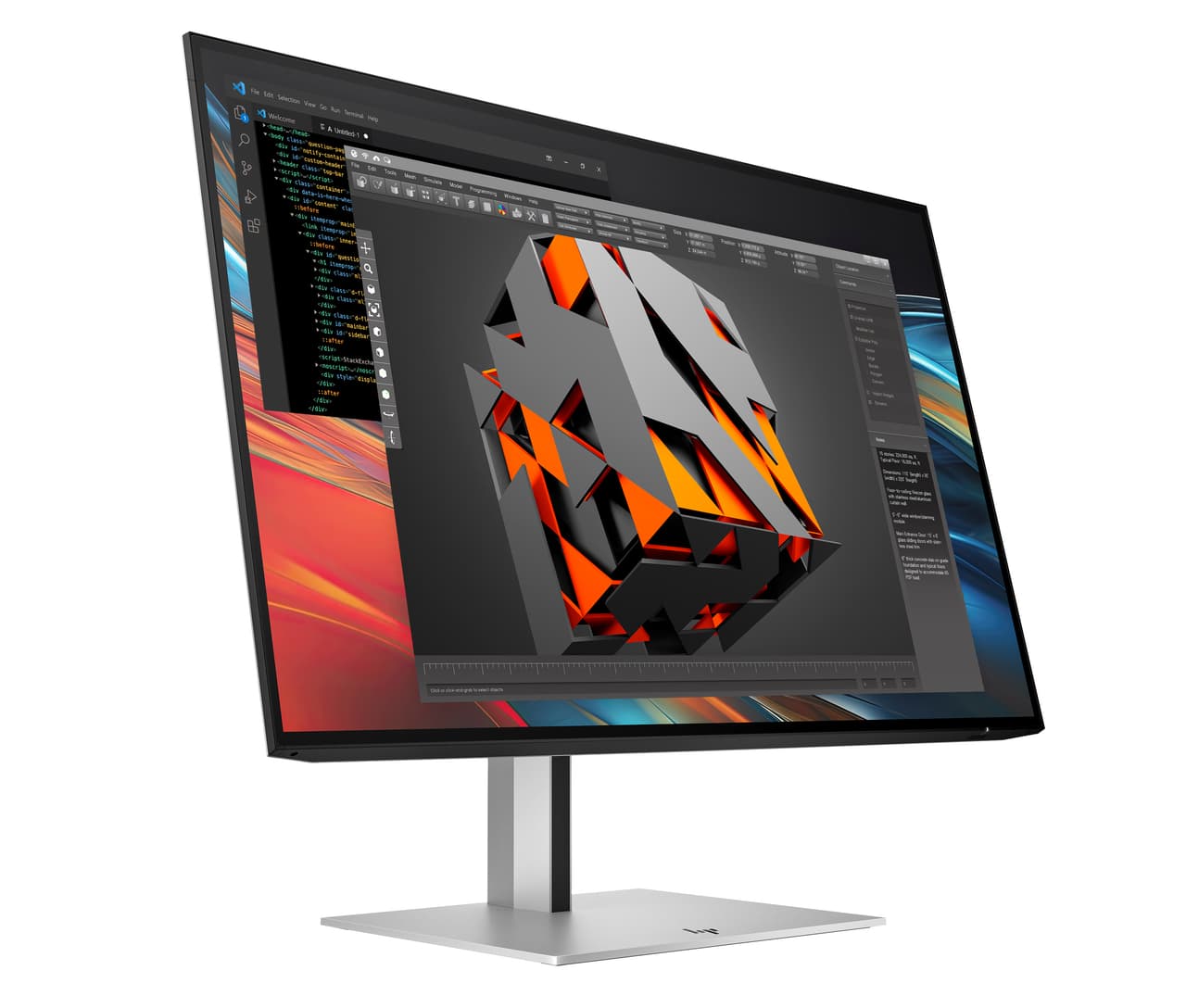 HP 724pn 24" monitor — photo 2