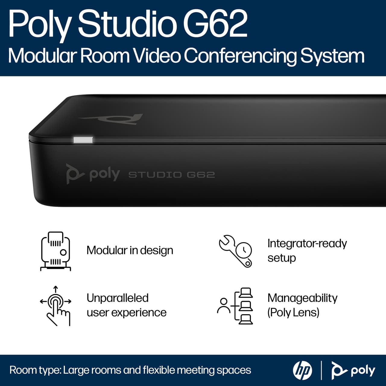 Poly Studio G62 Video Conferencing System — photo 3