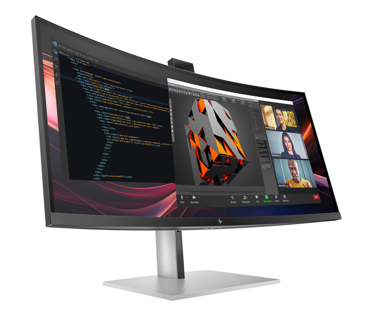 HP 734pm 34" USB-C monitor — photo 2