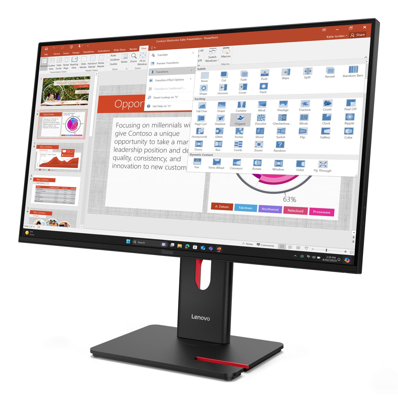 Lenovo ThinkVision T27-40 — photo 3
