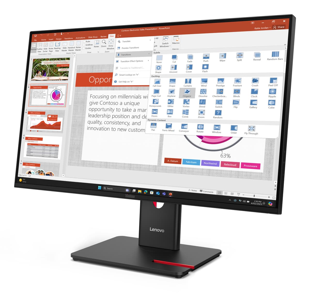 Lenovo ThinkVision T27-40 — photo 2
