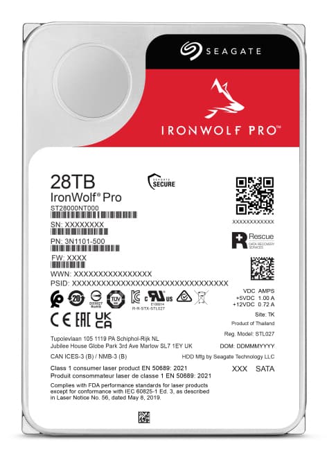 Seagate IronWolf Pro 28 TB Hard Drive — photo 4