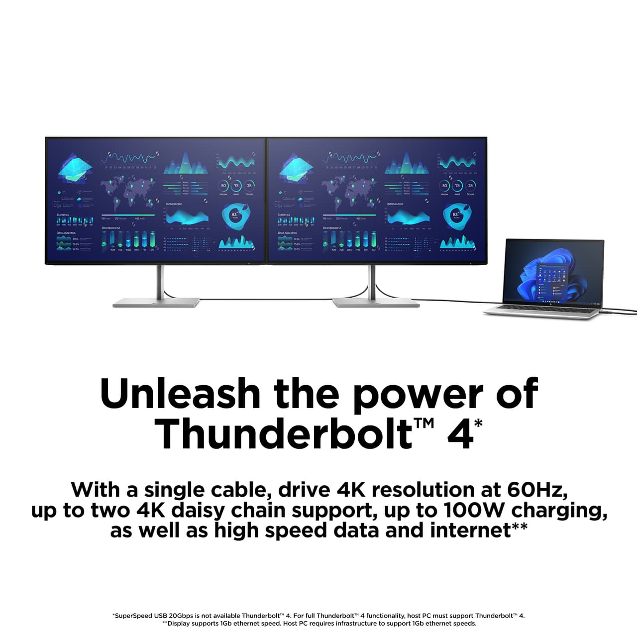 HP P34hc G4 34" USB-C monitor — photo 3