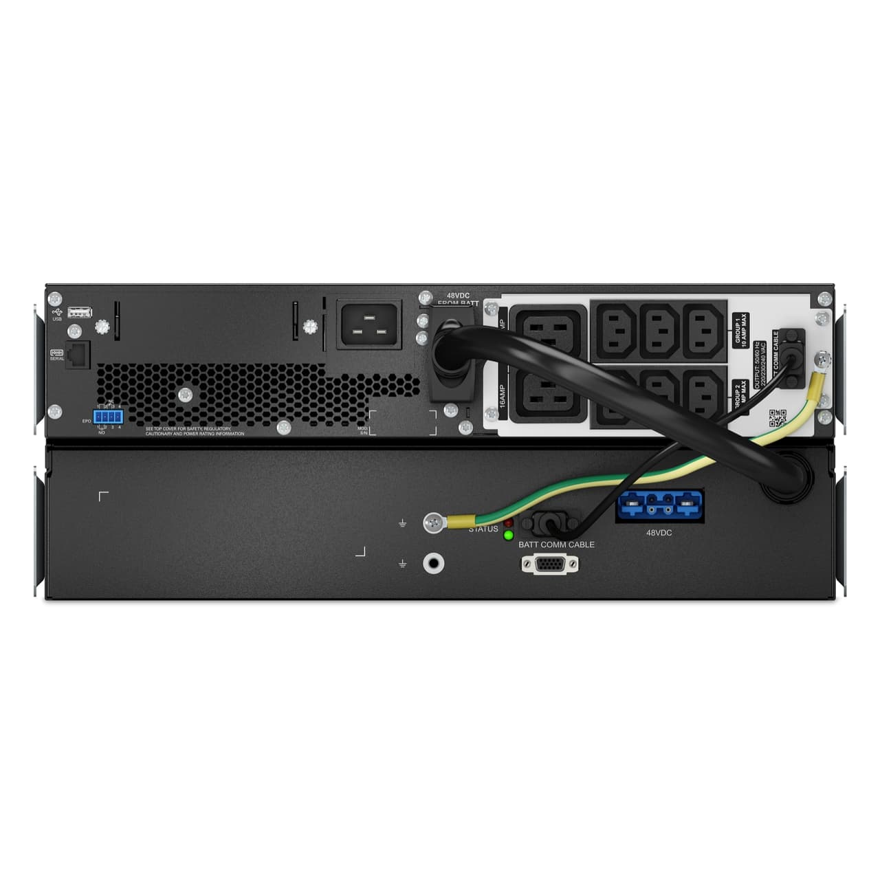 APC Smart-UPS SRT Lithium Ion 3000VA RM 4U 230V Long Runtime — photo 2