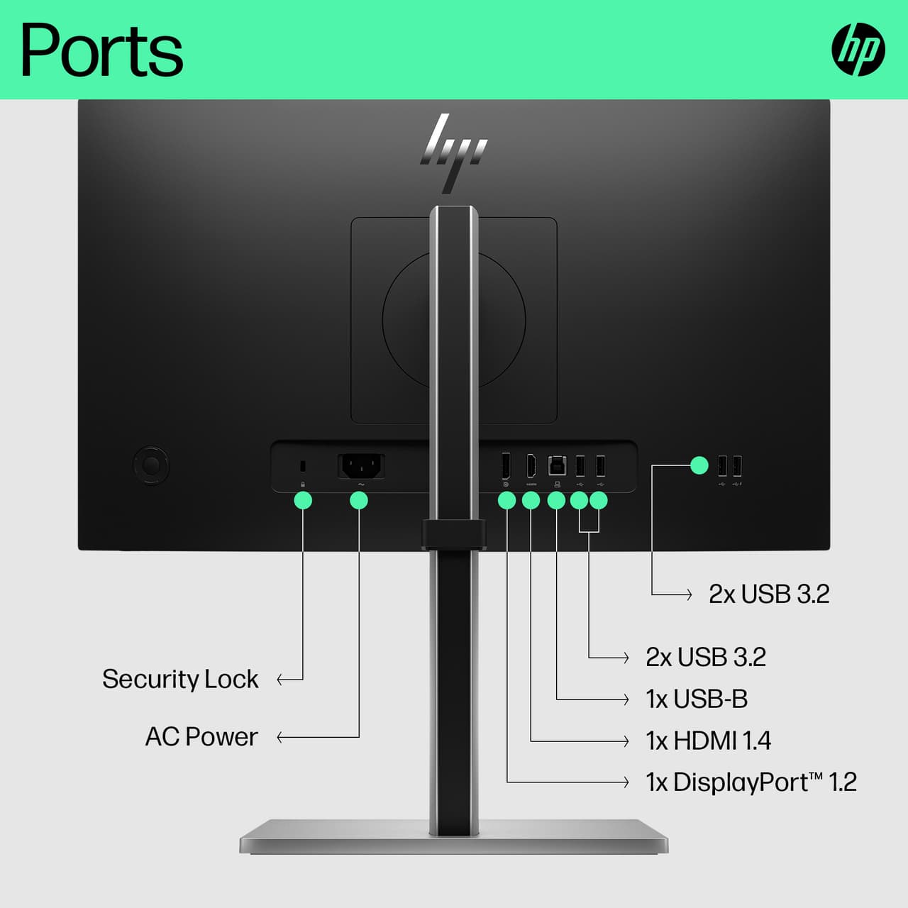 HP E22 G5 22" monitor — photo 3