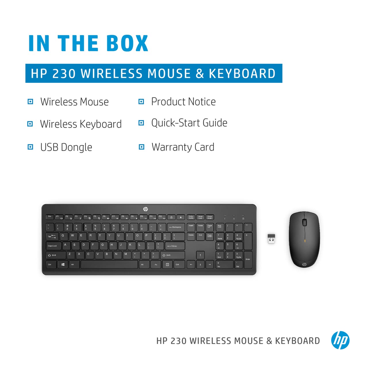 HP 230 Keyboard & Mouse — photo 4