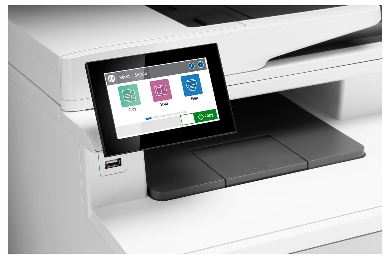 HP LaserJet Enterprise M480f Laser Multifunction Printer — photo 4