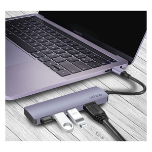 USB C HDMI 4K Hub with 3 USB 3.0 ports