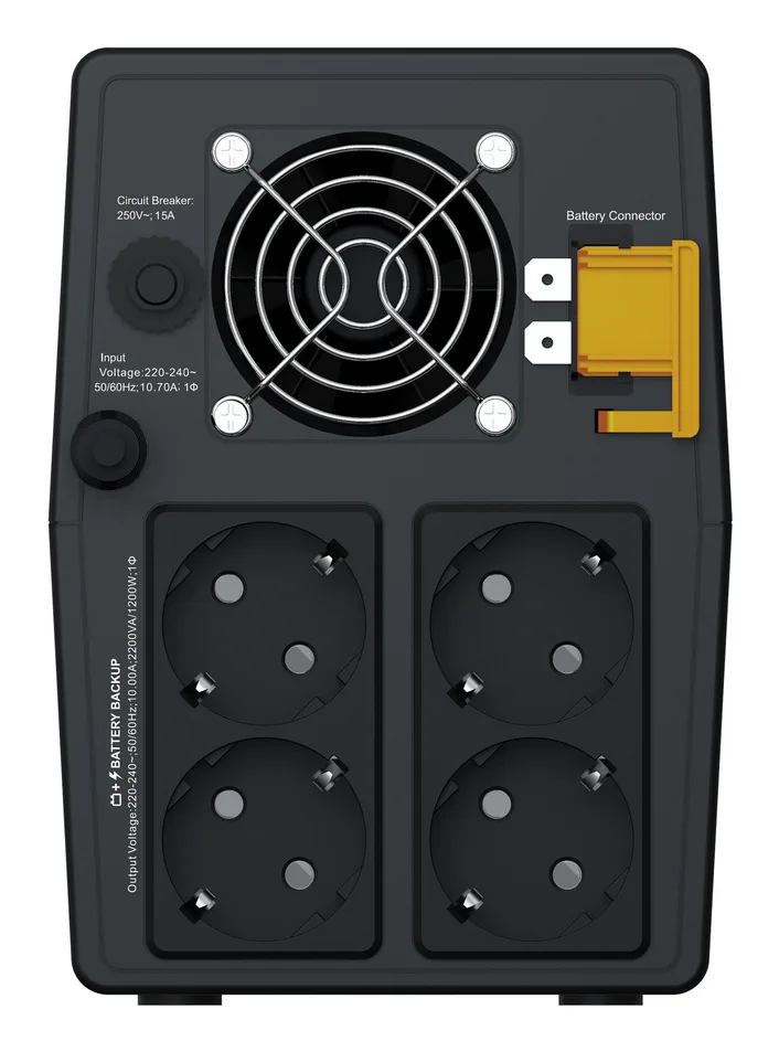 APC BVG2200I-MSX uninterruptible power supply (UPS) Line-Interactive 2.2 kVA 1200 W 4 AC outlet(s)