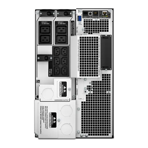 APC Smart-UPS On-Line, 10kVA/10kW, Tower, 230V/400V, 6x C13+4x C19 IEC outlets, Network Card+SmartSlot, Extended runtime, W/O rail kit