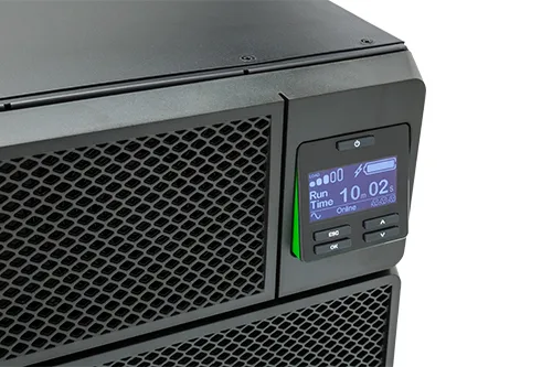 APC Smart-UPS On-Line, 5kVA, Rackmount 3U, 208V/230V, Hard wire 3-wire(2PH+G)+3-wire(H+N+E)+3-wire(H+N+G) outlets, Network Card+SmartSlot, W/ rail kit