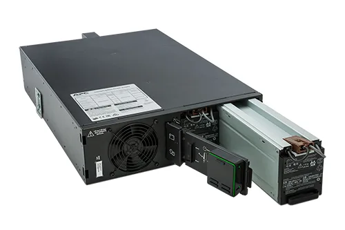 APC Smart-UPS On-Line, 5kVA, Rackmount 3U, 208V/230V, Hard wire 3-wire(2PH+G)+3-wire(H+N+E)+3-wire(H+N+G) outlets, Network Card+SmartSlot, W/ rail kit