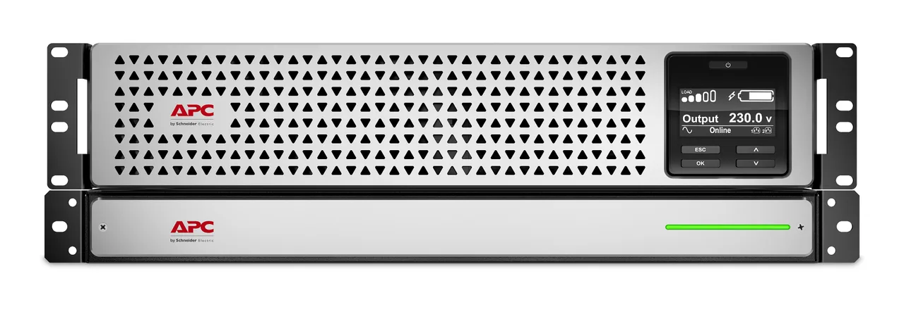 APC Smart-UPS On-Line, 1000VA, Rackmount 3U, 230V, 8x C13 IEC outlets, SmartSlot, Extended runtime, W/ rail kit, W/ Lithium-ion external battery