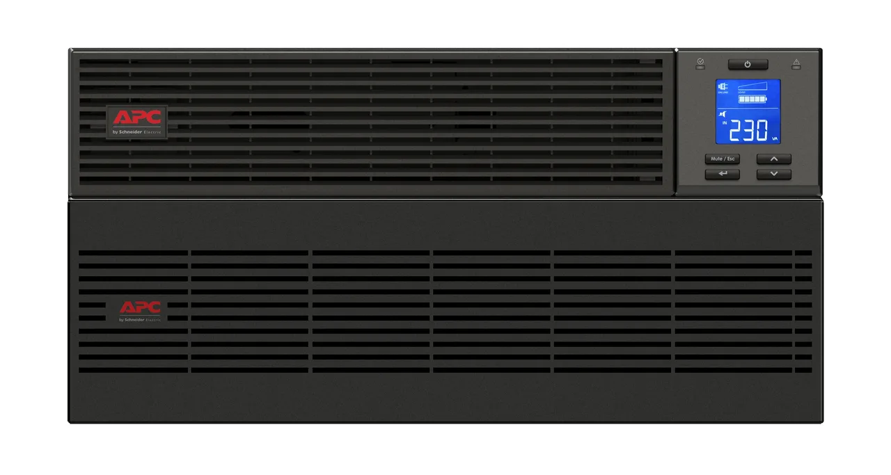APC Easy UPS SRV RM 6000VA 230V uninterruptible power supply (UPS) Double-conversion (Online) 6 kVA 6000 W
