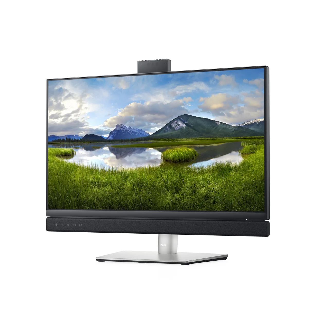 DELL C2422HE computer monitor 60.5 cm (23.8") 1920 x 1080 pixels Full HD LCD Black, Silver