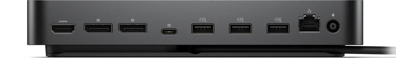 DELL WD25 Wired USB 3.2 Gen 2 (3.1 Gen 2) Type-C Black