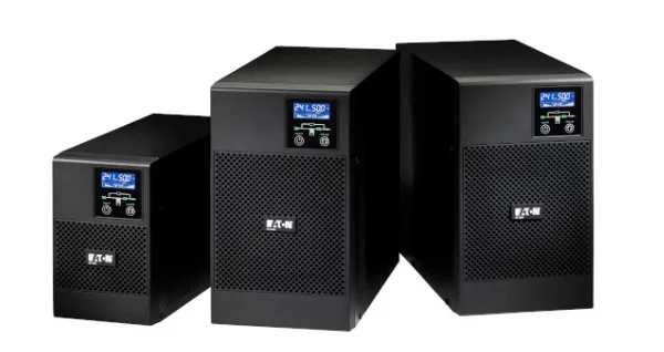 Eaton 9E uninterruptible power supply (UPS) Double-conversion (Online) 1 kVA 800 W 4 AC outlet(s)