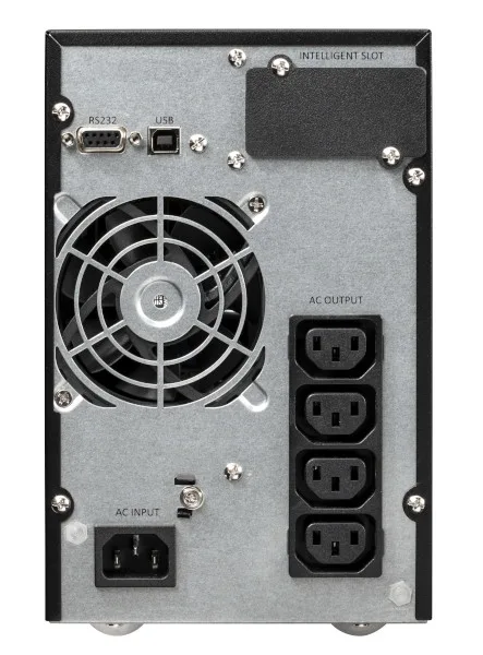 Eaton 9E uninterruptible power supply (UPS) Double-conversion (Online) 1 kVA 800 W 4 AC outlet(s)