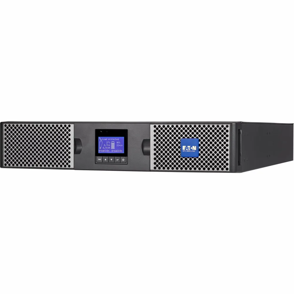 Eaton 9PX 3000i RT2U Li-Ion uninterruptible power supply (UPS) Double-conversion (Online) 3 kVA 2400 W 10 AC outlet(s)