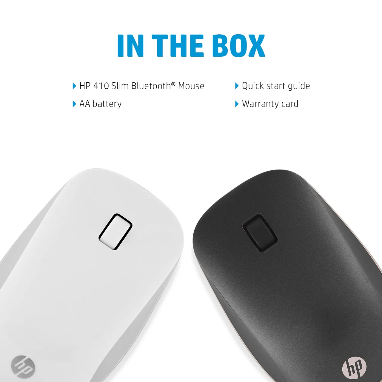 HP 410 Slim Bluetooth Mouse (White) — photo 4