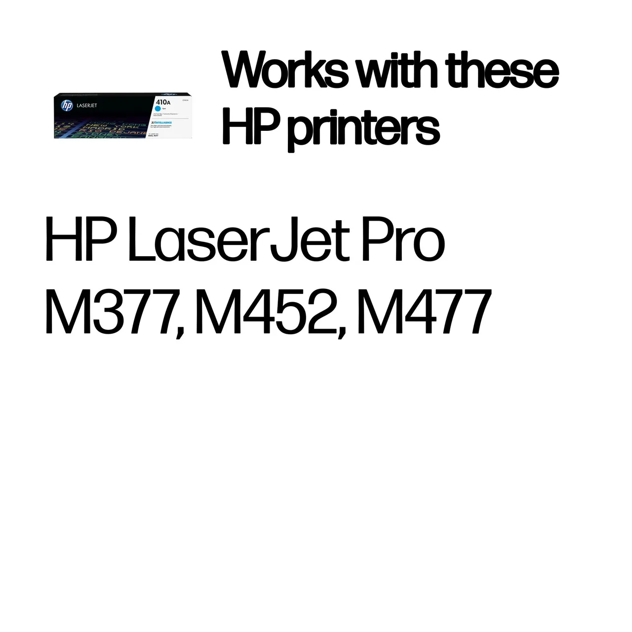 HP 410A Cyan Original LaserJet Toner Cartridge