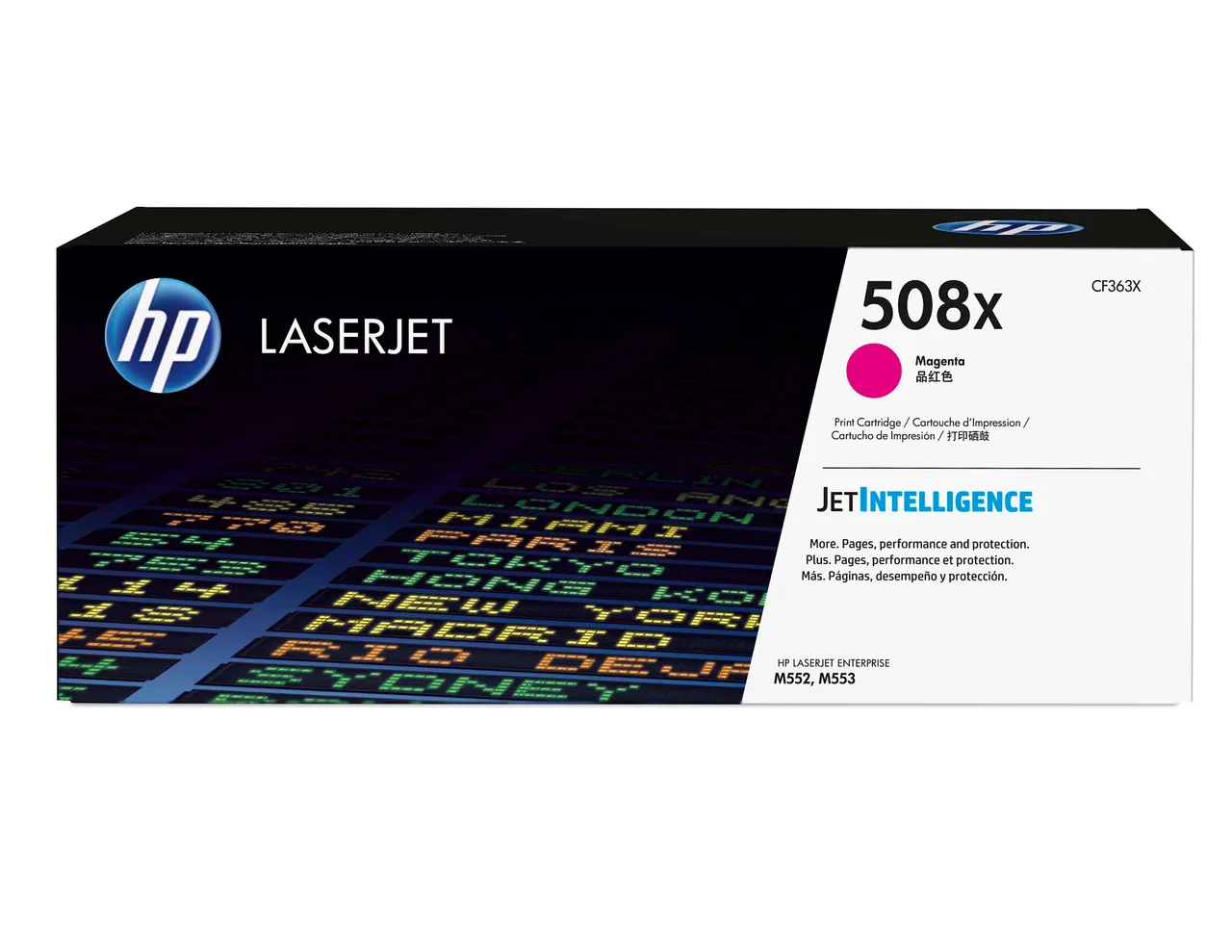 HP 508X High Yield Magenta Original LaserJet Toner Cartridge