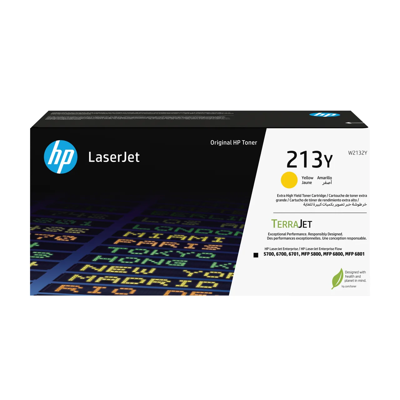 HP 213Y Extra High Yield Yellow Original LaserJet Toner Cartridge