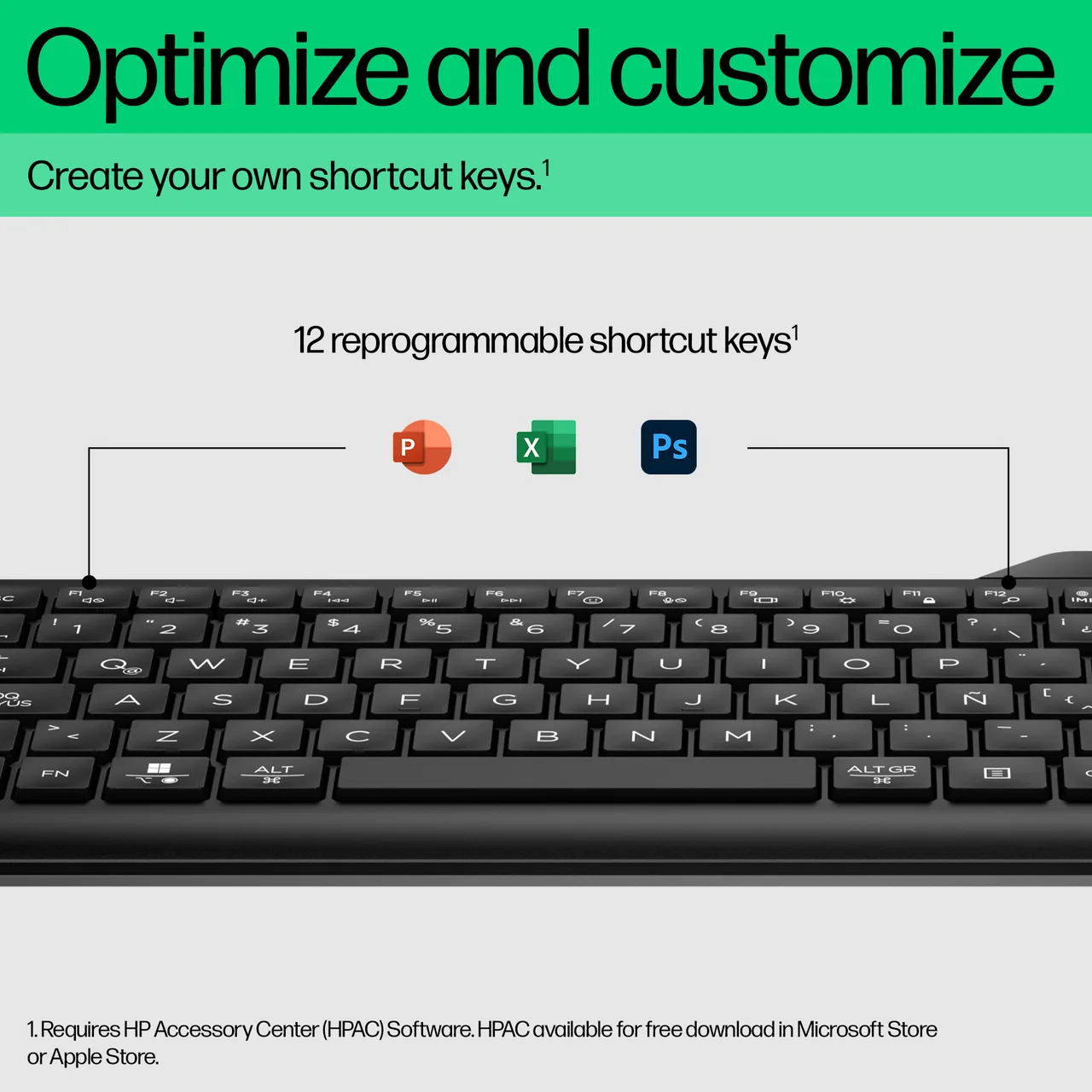 HP 460 Multi-Device Bluetooth Keyboard