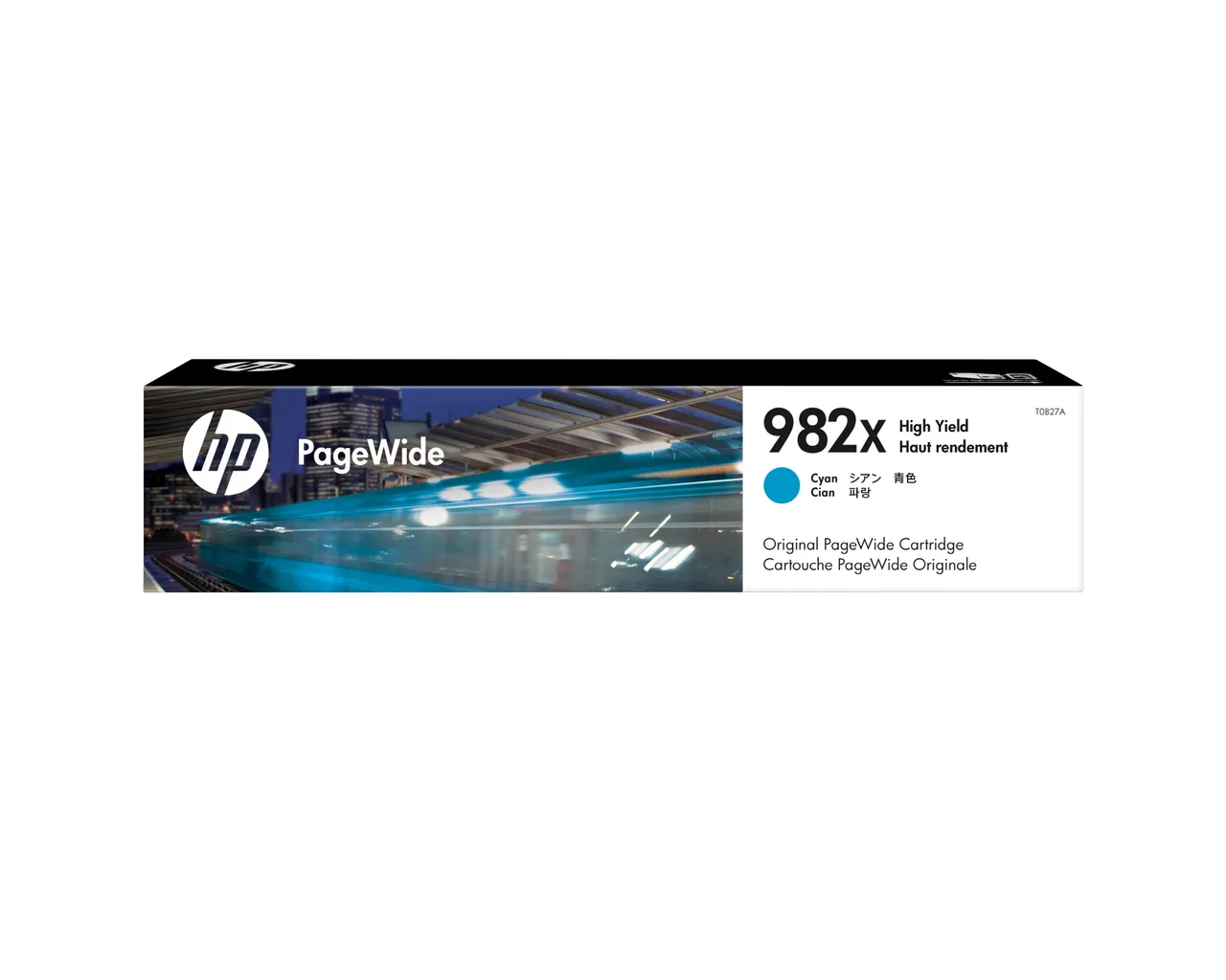 HP 982X High Yield Cyan Original PageWide Cartridge