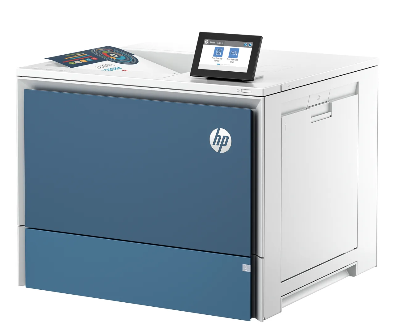 HP LaserJet Enterprise 5700dn Desktop Wireless Laser Printer — photo 4