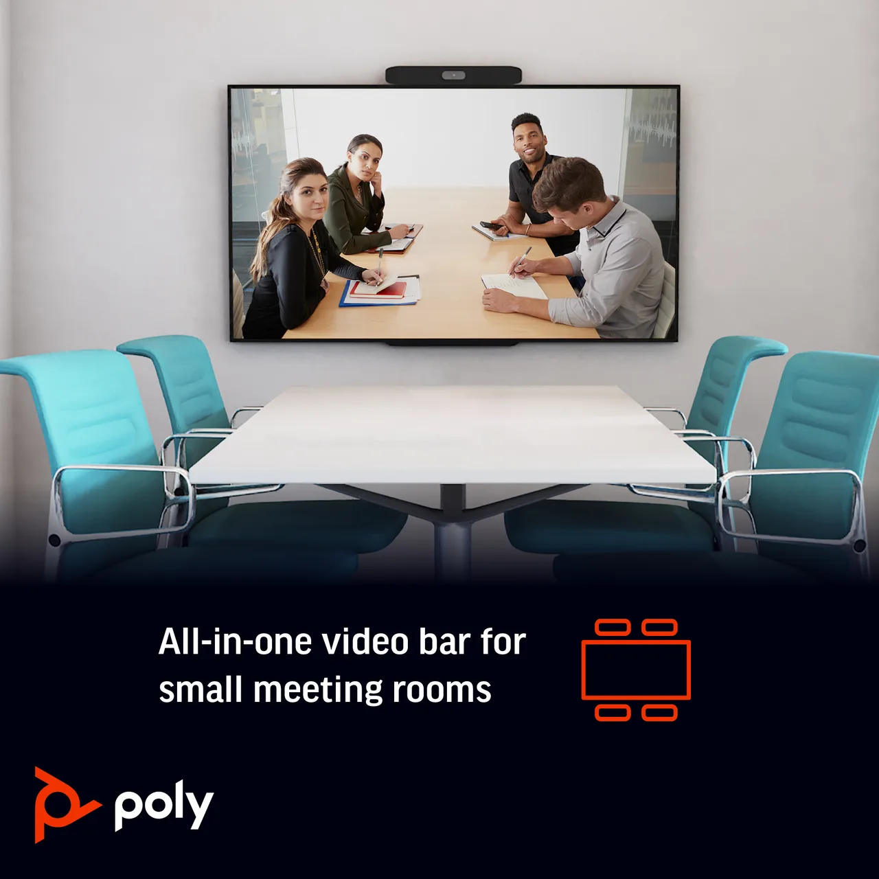 HP Poly Studio X30 Video Conference Equipment - Small Room Size Supported — photo 4