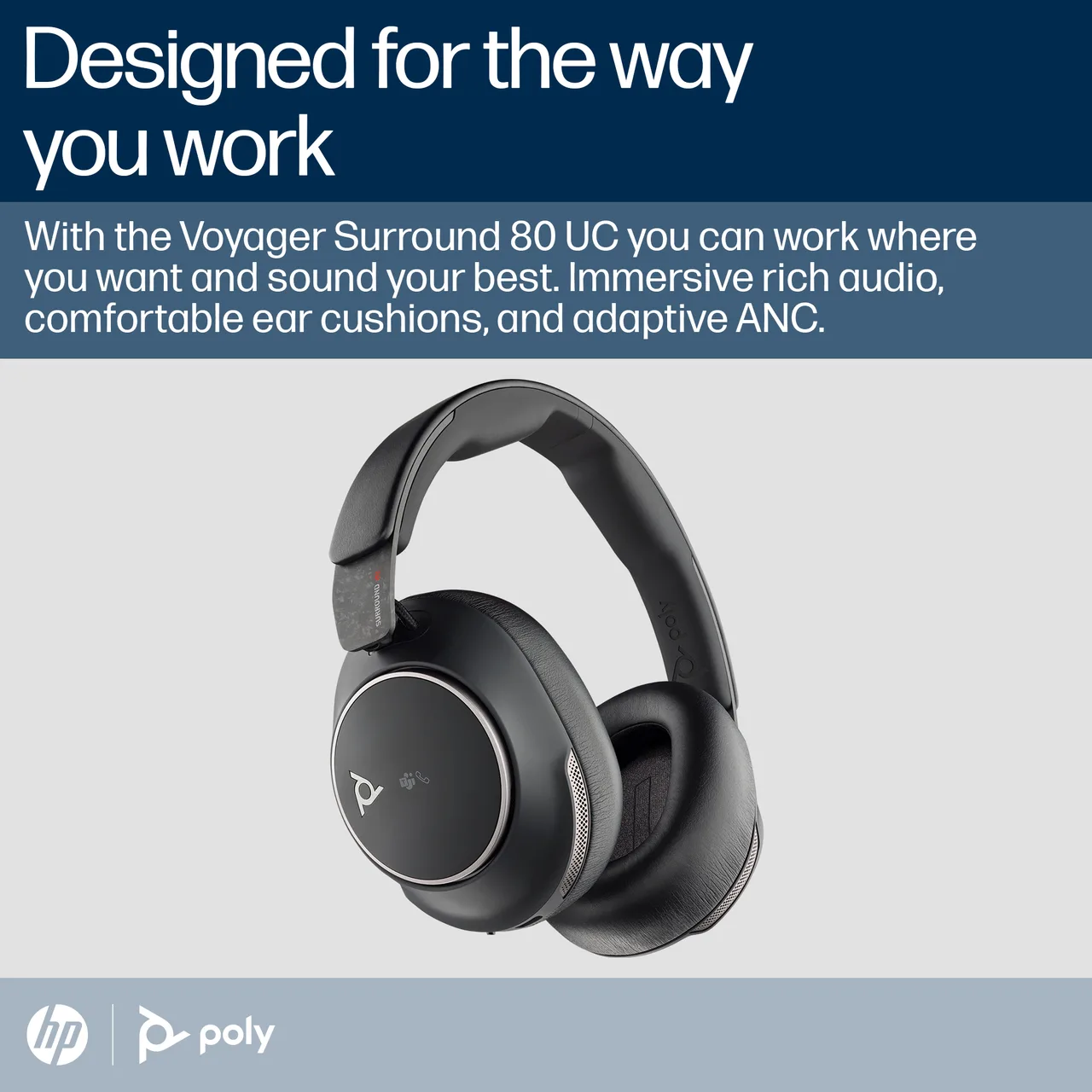 HP Poly Voy SR 80 -M Usb-c HS +usb-c/a — photo 2