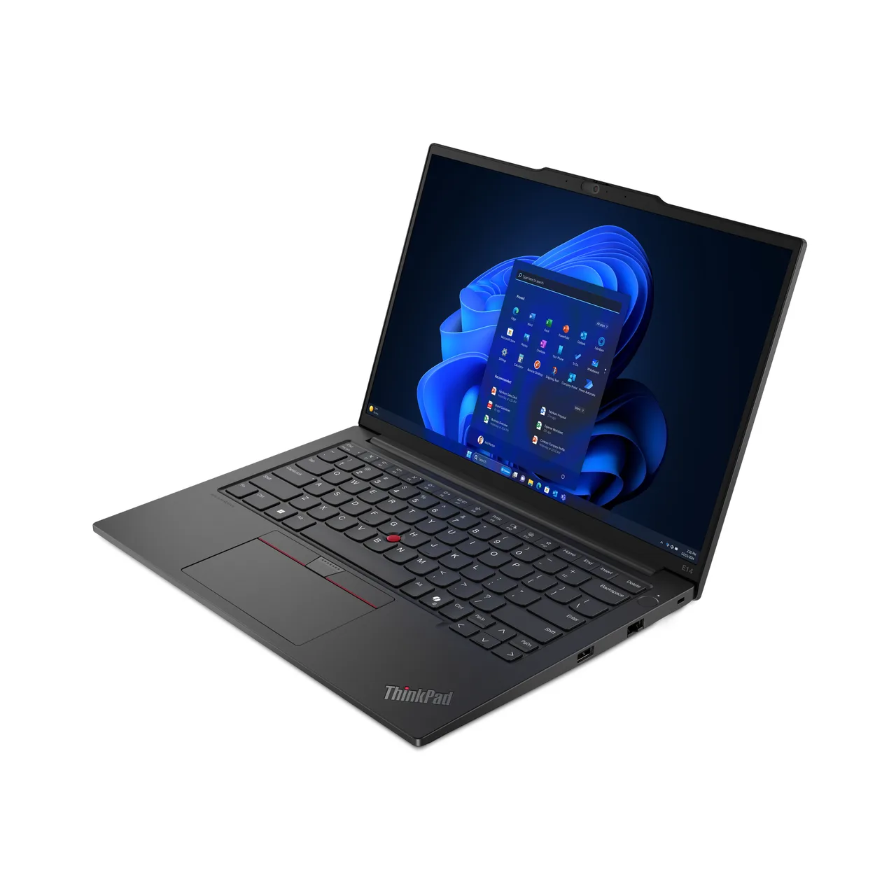 Lenovo ThinkPad E14 Gen 6 (Intel) Intel Core Ultra 7 155U Laptop 35.6 cm (14") WUXGA 16 GB DDR5-SDRAM 512 GB SSD Wi-Fi 6E (802.11ax) Windows 11 Pro Black