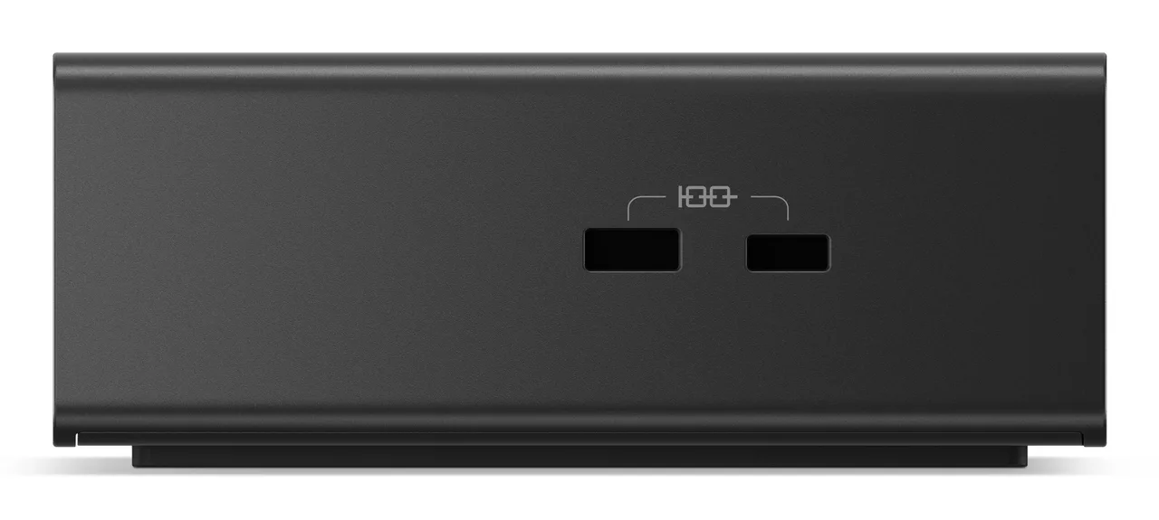Lenovo 40BF0135UK laptop dock/port replicator Wired USB4 Black