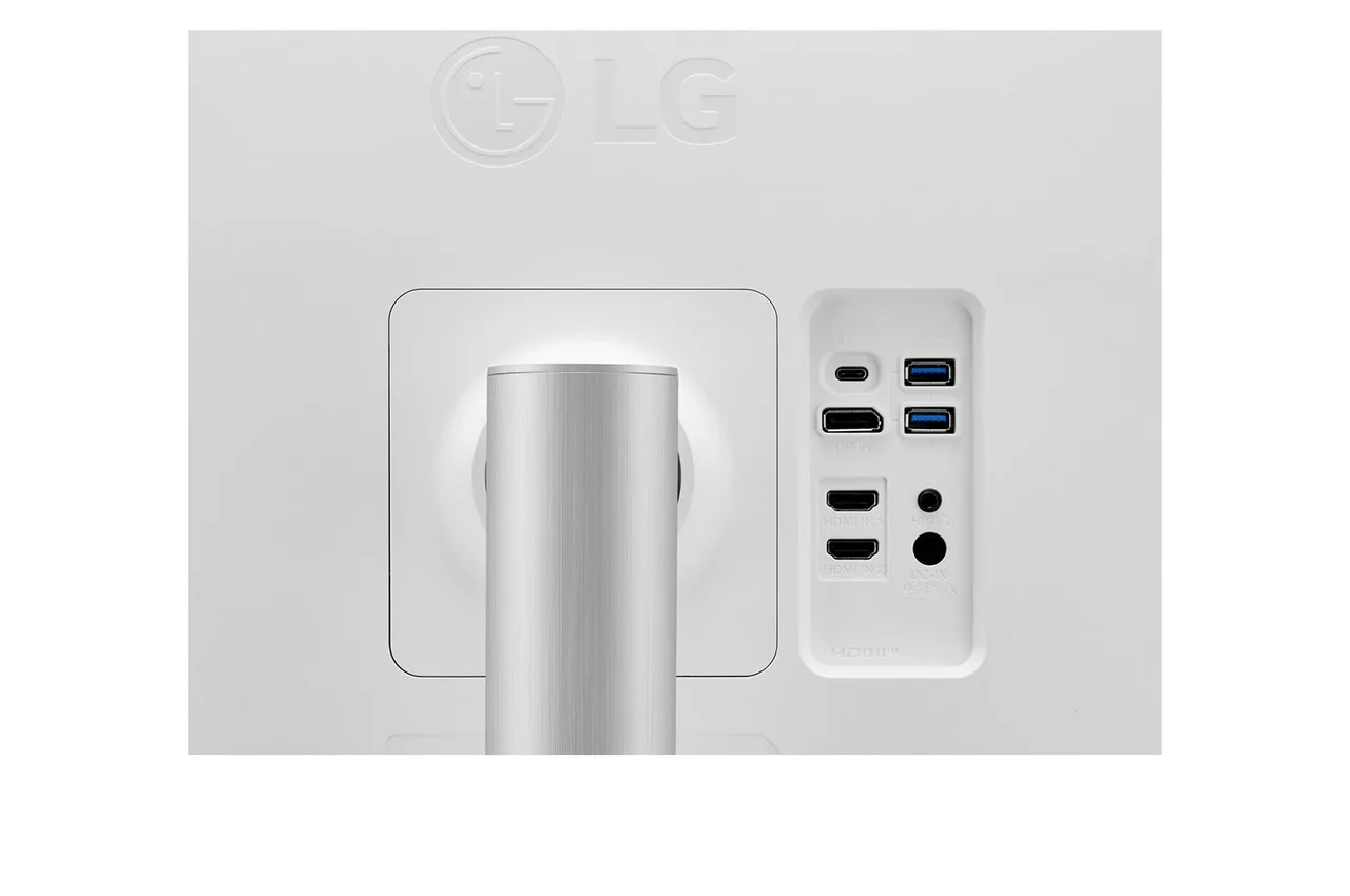 LG 27UP850N-W computer monitor 68.6 cm (27") 3840 x 2160 pixels 4K Ultra HD LED Silver, Black