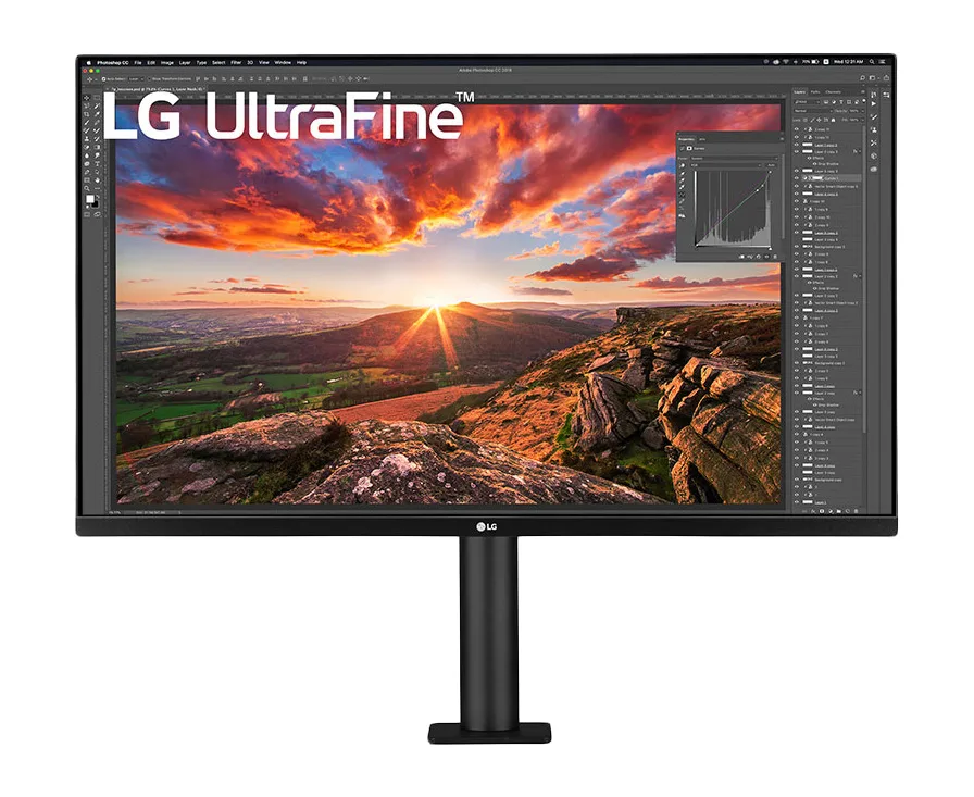 LG 32UN880-B computer monitor 80 cm (31.5") 3840 x 2160 pixels 4K Ultra HD LED Black