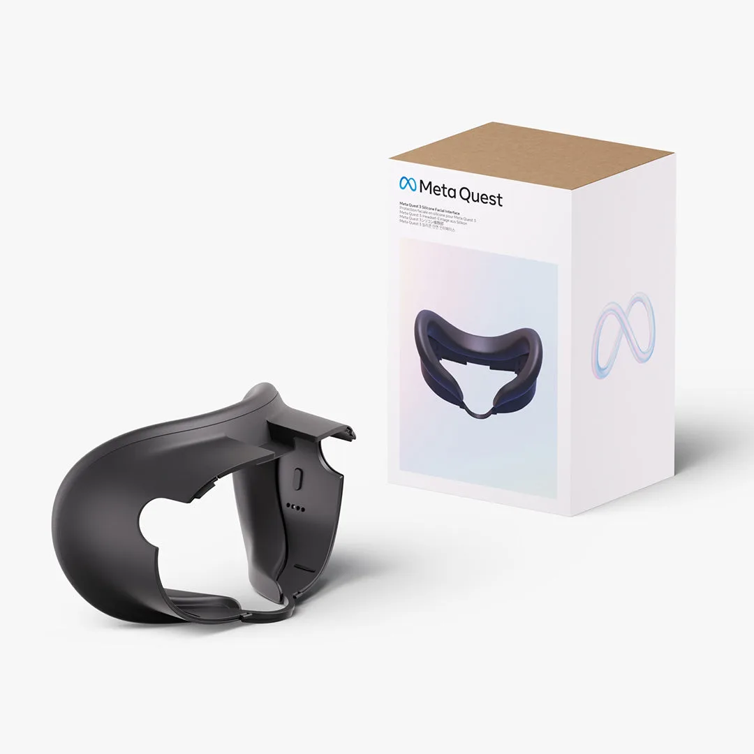 Quest 3 Silicone Facial Interface
