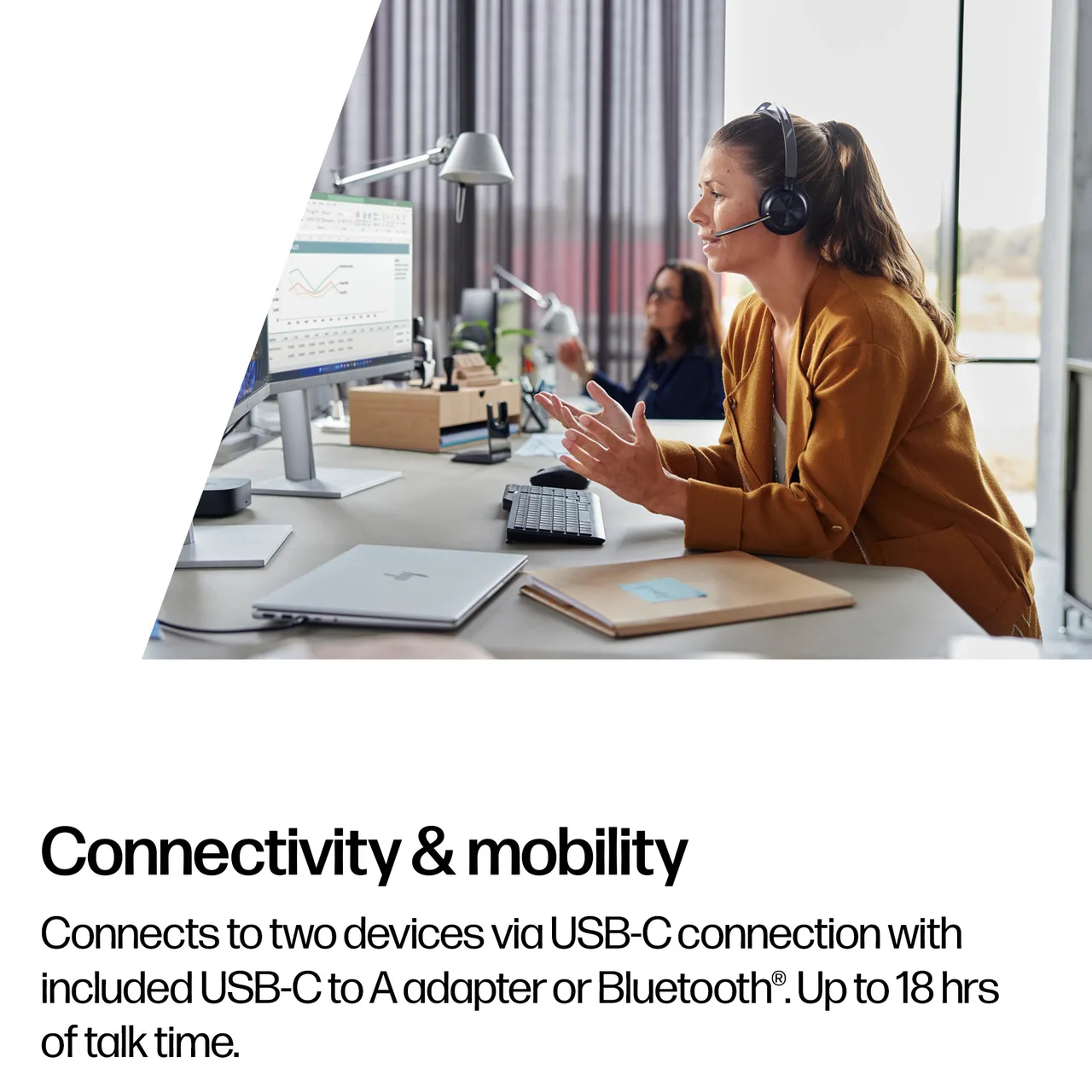 Poly Voyager Focus 2-M USB-C-C Headset U — photo 3