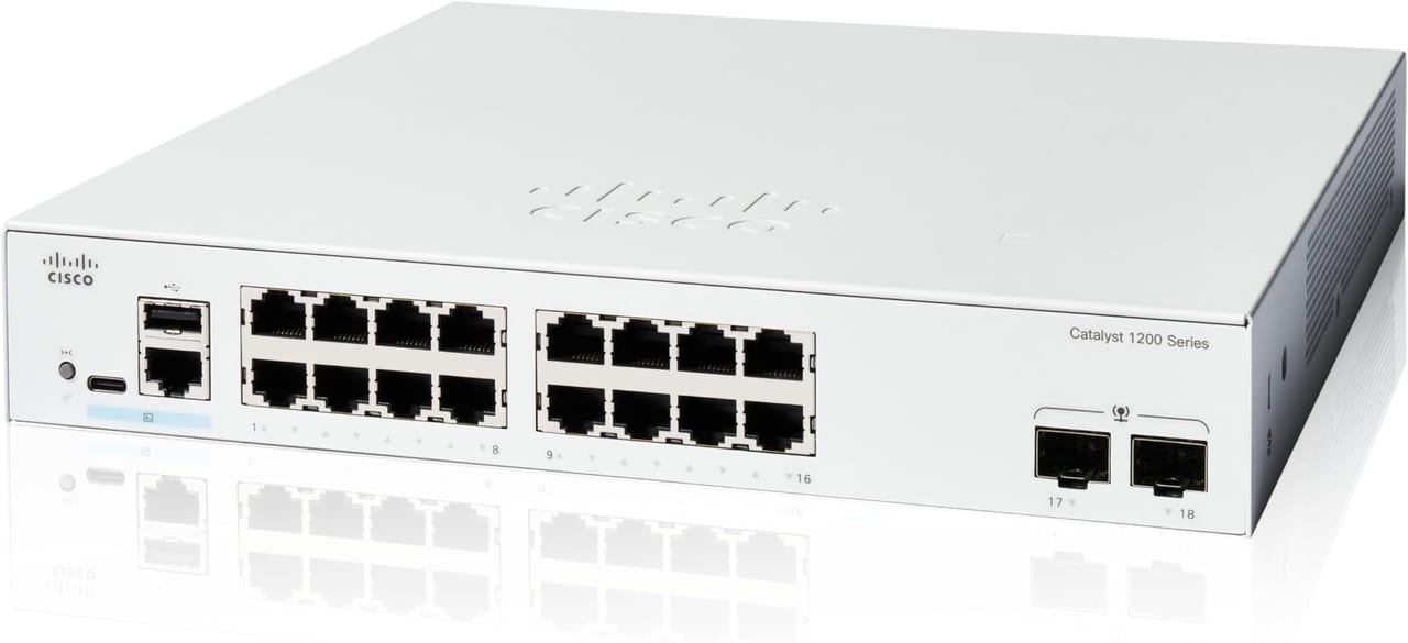 Cisco Catalyst 1200 10 Ports Manageable Ethernet Switch