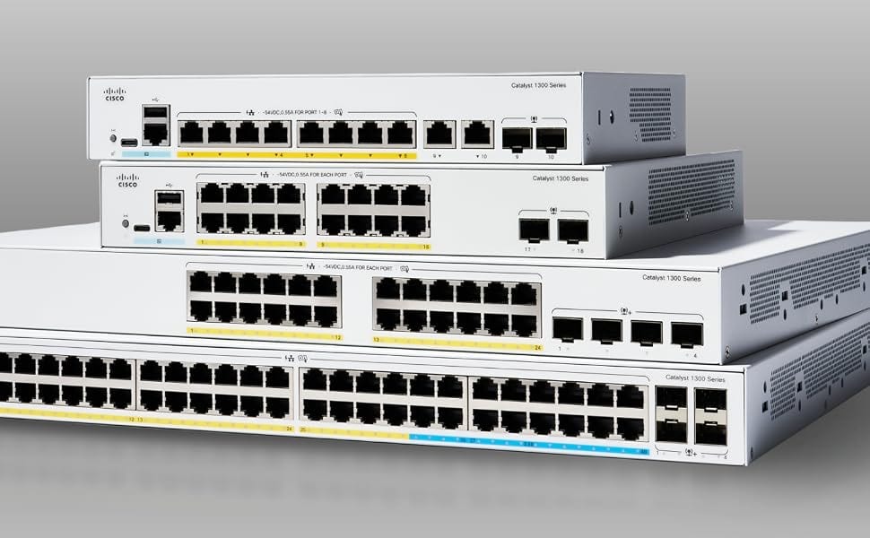 Cisco Catalyst 1300 10 Ports Manageable Ethernet Switch