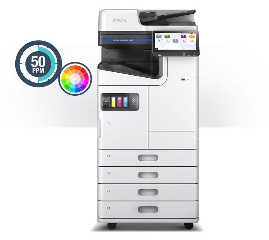 Epson WorkForce Enterprise AM-C5000 A3 Colour Multifunction Printer