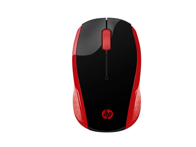 HP 200 Wireless Mouse – Empress Red