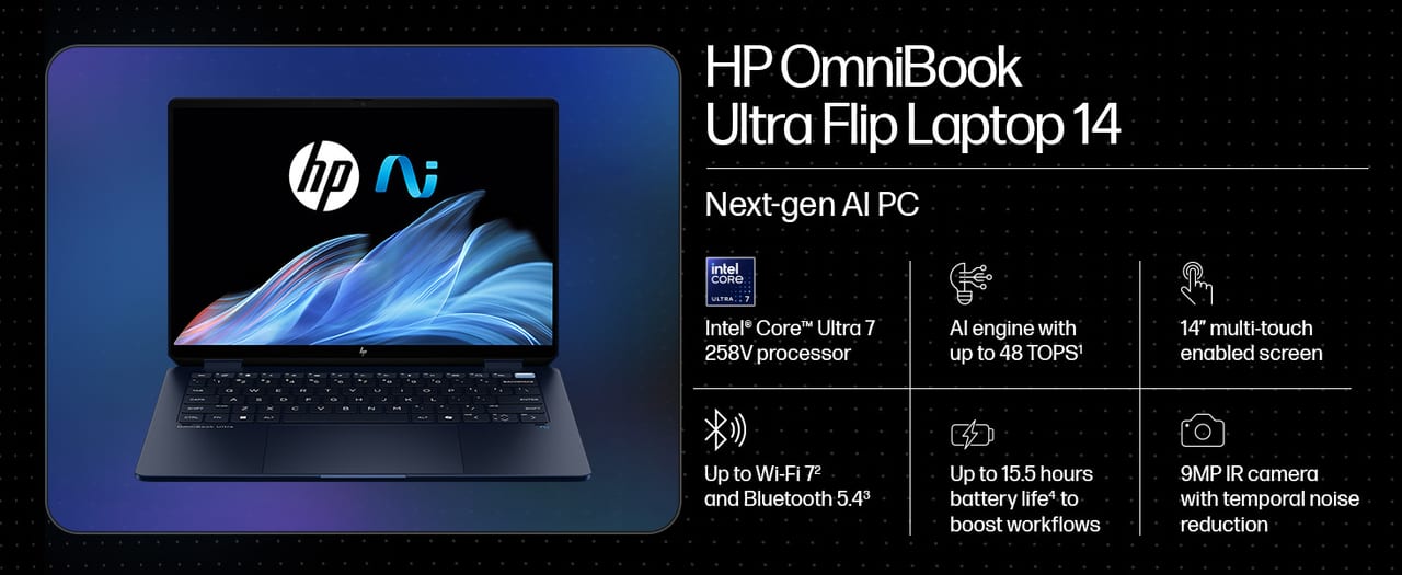 HP OmniBook Ultra 14-kd0046TU (Core Ultra 7 Series 3 356H, 32GB/1TB)