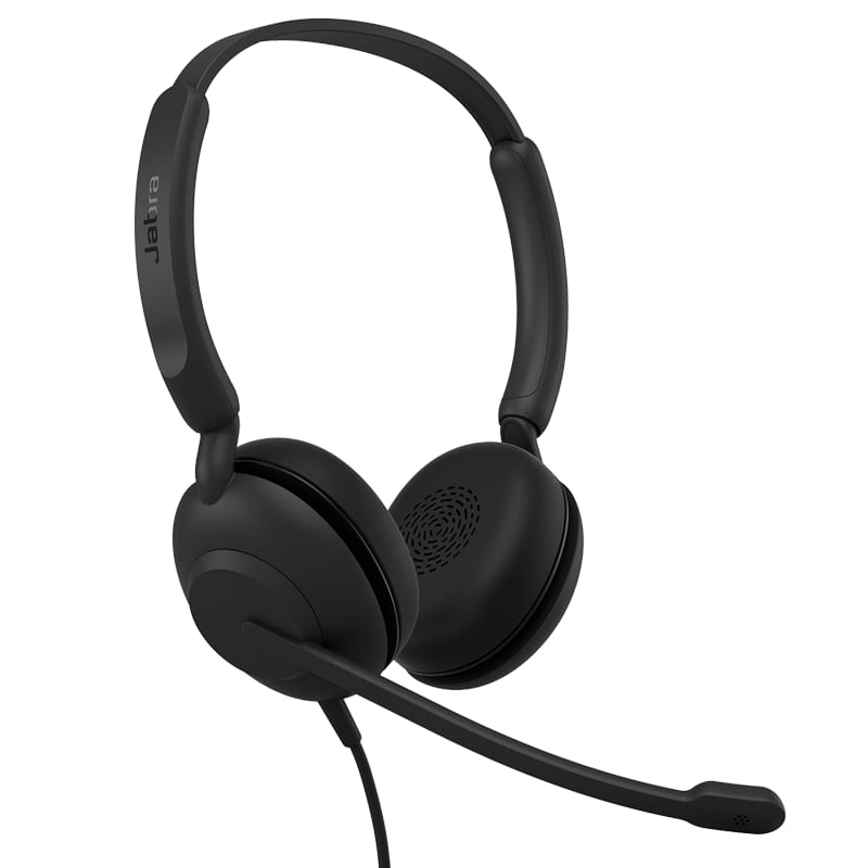 Jabra Evolve 10 Stereo USB-A Leatherettes Black