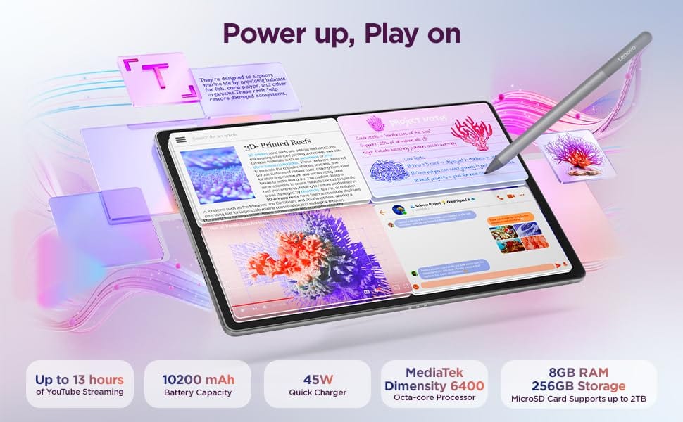 Lenovo Idea Tab Plus 8G 256G 5G KB PEN 1Y