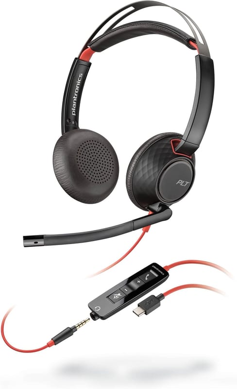 Lenovo Plantronics BlackWire C3225 USB-A Headse