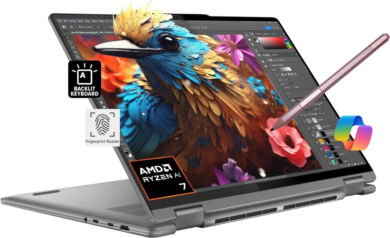 Lenovo Yoga 7 14AGP11 (Ryzen AI 7 Ryzen AI 400 Series 445, 16GB/512GB)